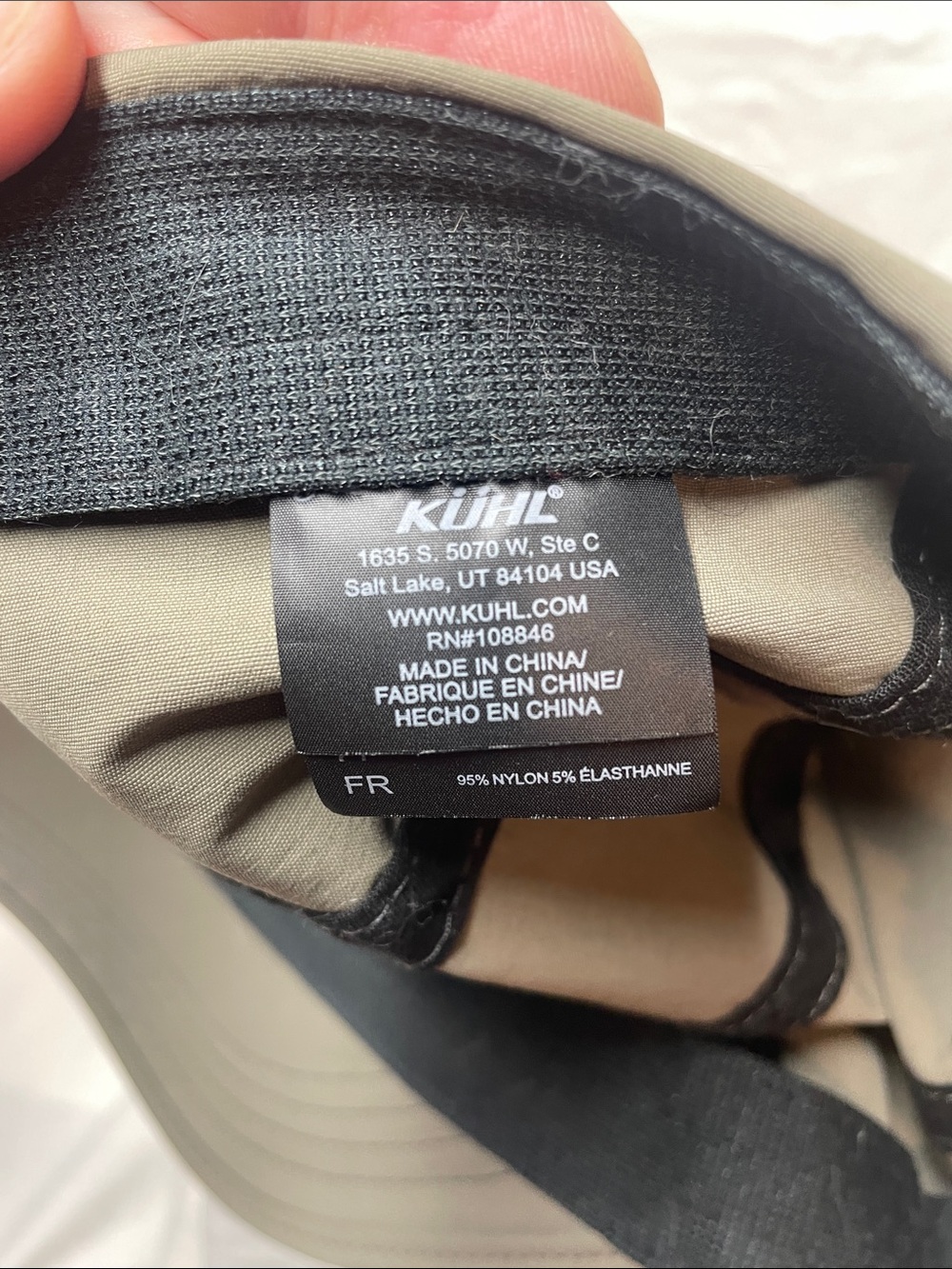 Kuhl Men's Cap — Olive Green with Shield Patch - Picture 2 of 7